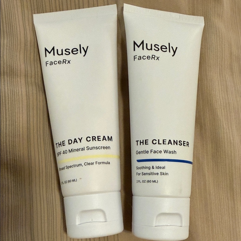 The Day Cream SPF 40  and Cleanser Combo